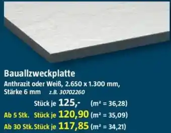 Bauhaus Bauallzweckplatte Angebot