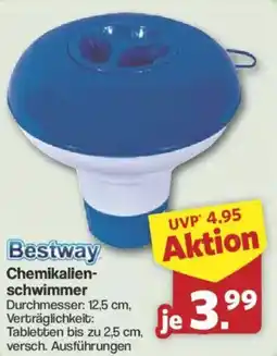 Famila Nord West Bestway Chemikalienschwimmer Angebot