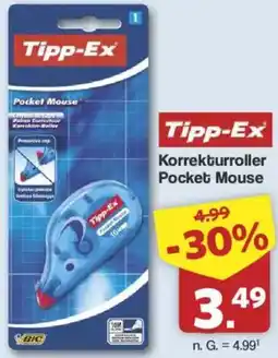 Famila Nord West Tipp-Ex Korrekturroller Pocket Mouse Angebot