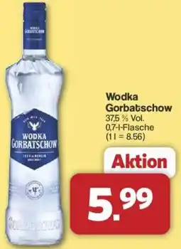 Famila Nord West Wodka Gorbatschow Angebot