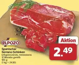 Famila Nord West Elpozo Spanischer Serrano-Schinken Angebot