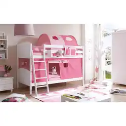 Netto Marken-Discount TiCAA Etagenbett Erni Country Kiefer weiß Classic Angebot