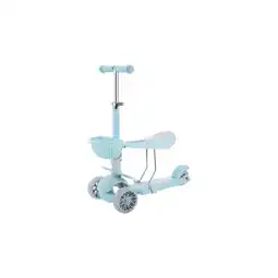 Netto Marken-Discount Makani Kinderroller BonBon 3 in 1, Dreirad, LED-Vorderräder, höhenverstellbar blau Angebot