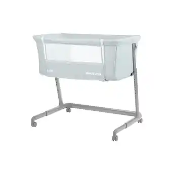 Netto Marken-Discount Kikkaboo Beistellbett Lulu eine Seite zum Öffnen Räder verstellbar Anti Reflux grün Angebot