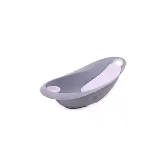 Netto Marken-Discount Lorelli Baby Badewannenset Sterne 87 cm Griff Neugeborenen-Einsatz Seifenablage in grau Angebot