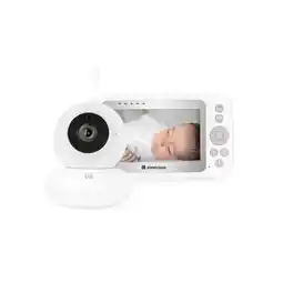 Netto Marken-Discount Kikkaboo Babyphone Aneres FHSS-Technologie, Schlaflieder, Nachtsicht, Alarm weiß Angebot