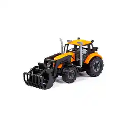 Netto Marken-Discount Polesie Spielzeug Traktor 91758, Schließschaufel, Radlader, Schwungantrieb orange Angebot