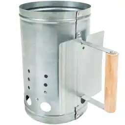 Netto Marken-Discount tectake Anzündkamin, aus Stahlblech mit Hitzschild, optimale Luftzufuhr, 16 x 27 cm Angebot