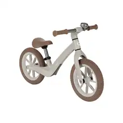 Netto Marken-Discount Kikkaboo Laufrad Lanser 12 Zoll, höhenverstellbar, PU-Räder, Anti-Rutsch-Griffe beige Angebot