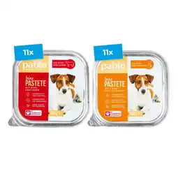 Netto Marken-Discount Pablo Hundenahrung 150 g, verschiedene Sorten, 22er Pack Angebot