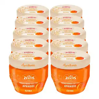 Netto Marken-Discount Zentis Frühstücks-Konfitüre Aprikose 230 g, 10er Pack Angebot