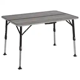 Netto Marken-Discount BRUNNER Campingtisch Klapptisch ELU Duplit NG Koffer Tisch Höhenverstellbar Alu Angebot