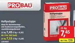 Bauhaus PROBAU Haftputzgips Angebot
