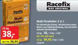 Bauhaus Racofix Multi-Flexkleber 3 in 1 Angebot