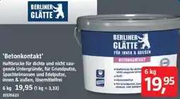 Bauhaus BERLINER GLÄTTE Betonkontakt Angebot