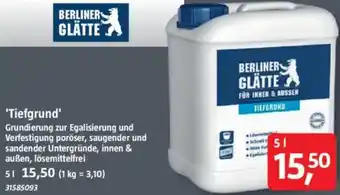 Bauhaus BERLINER GLÄTTE Tiefgrund Angebot