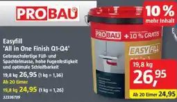 Bauhaus PROBAU Easyfill 'All in One Finish Q1-Q4' Angebot