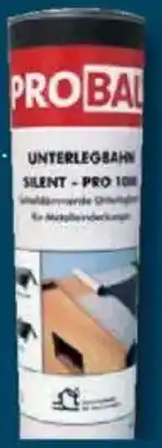 Bauhaus PROBAU Unterlegbahn 'Silent Pro' Angebot