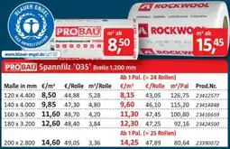 Bauhaus PROBAU Spannfilz 035 Angebot