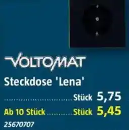 Bauhaus VOLTOMAT Steckdose 'Lena' Angebot