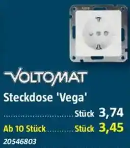 Bauhaus VOLTOMAT Steckdose 'Vega' Angebot