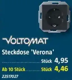 Bauhaus VOLTOMAT Steckdose 'Verona' Angebot