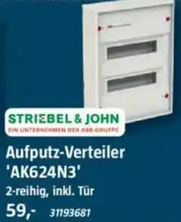 Bauhaus STRIEBEL & JOHN Aufputz-Verteiler Angebot