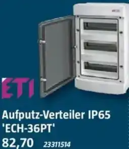 Bauhaus ETI Aufputz-Verteiler IP65 'ECH-36PT' Angebot