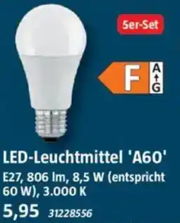 Bauhaus LED-Leuchtmittel 'A60' Angebot