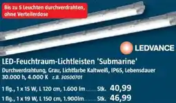 Bauhaus LEDVANCE LED-Feuchtraum-Lichtleisten 'Submarine' Angebot