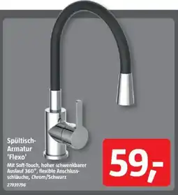 Bauhaus Camargue Spültisch Armatur 'Flexo' Angebot