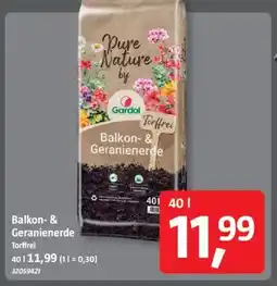 Bauhaus Gardol Balkon- & Geranienerde Torffrei Angebot