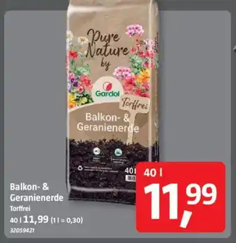 Bauhaus Gardol Balkon- & Geranienerde Torffrei Angebot