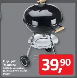 Bauhaus Grillstar Kugelgrill 'Montana' Angebot