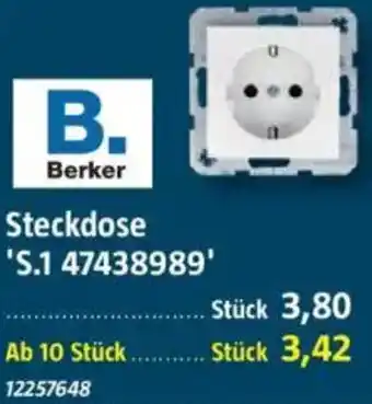 Bauhaus Berker Steckdose Angebot