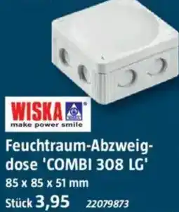 Bauhaus WISKA Feuchtraum-Abzweigdose 'COMBI 308 LG' Angebot
