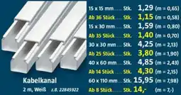 Bauhaus Kabelkanal Angebot