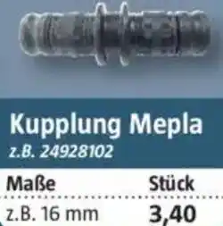 Bauhaus GEBERIT Kupplung Mepla Angebot