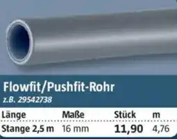 Bauhaus GEBERIT Flowfit/Pushfit-Rohr Angebot