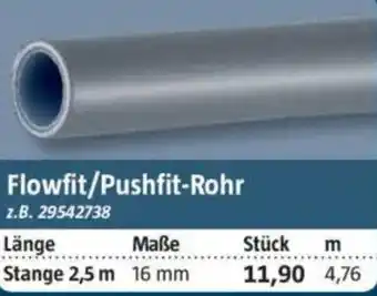 Bauhaus GEBERIT Flowfit/Pushfit-Rohr Angebot