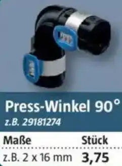 Bauhaus GEBERIT Press-Winkel 90° Angebot