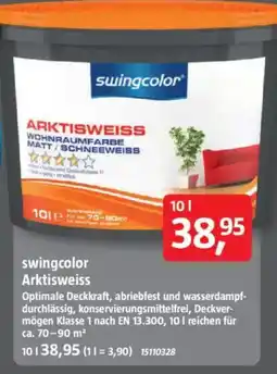 Bauhaus Swingcolor Arktisweiss Angebot