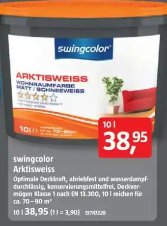 Bauhaus Swingcolor Arktisweiss Angebot