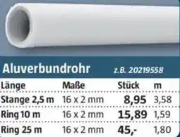 Bauhaus COMISA Aluverbundrohr Angebot
