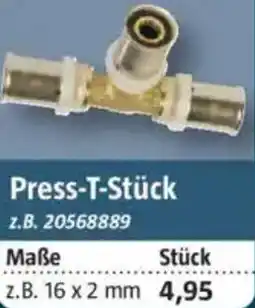 Bauhaus COMISA Press-T-Stück Angebot