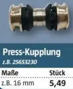 Bauhaus Viega Press-Kupplung Angebot