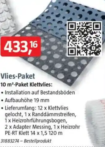 Bauhaus Vlies-Paket Angebot