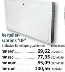 Bauhaus Verteilerschrank 'UP' Angebot