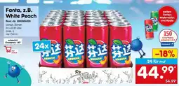 Netto Marken-Discount Fanta, z.B. White Peach Angebot
