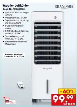 Netto Marken-Discount Mobiler Luftkühler Angebot